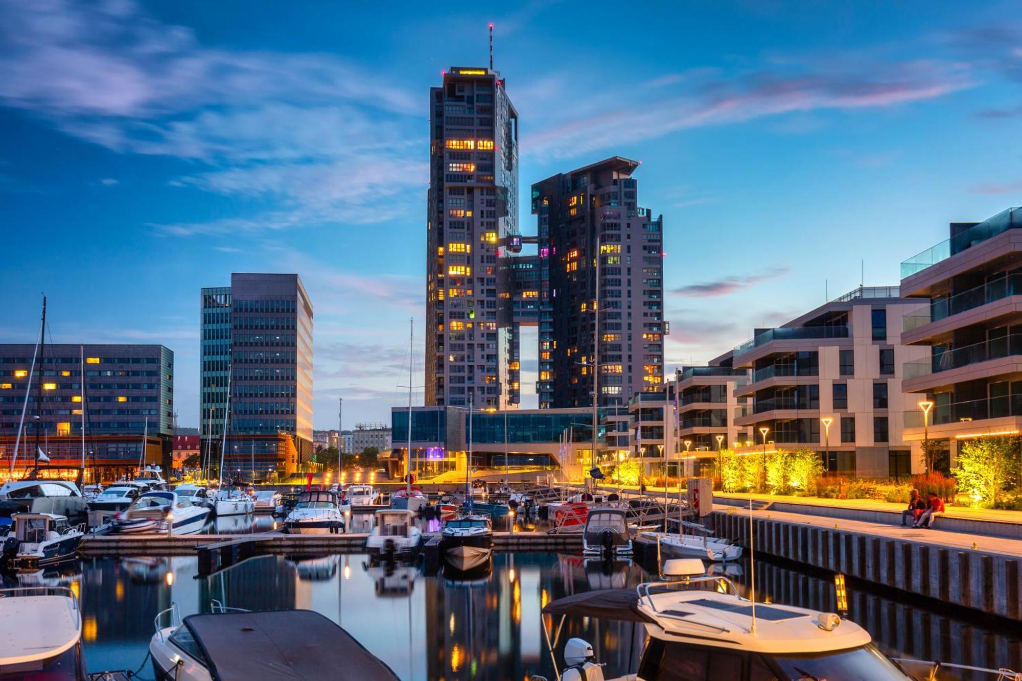 Tropical Springs By Baltica Apartments Gdynia Esterno foto
